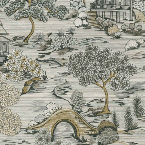 tapeta japoński ogród Arte 54500 Gardens of Okayama Osmanthus