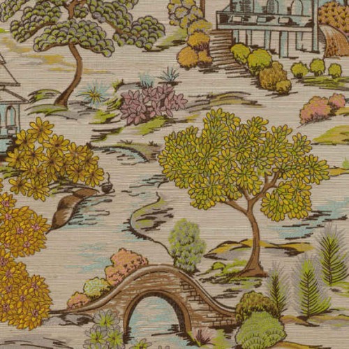 tapeta japoński ogród Arte 54502 Gardens of Okayama Osmanthus