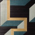 tapeta motyw labiryntu Arte 72703 Detour Marqueterie