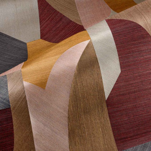 tapeta geometryczna mozaika Arte 72770 Puzzle Marqueterie