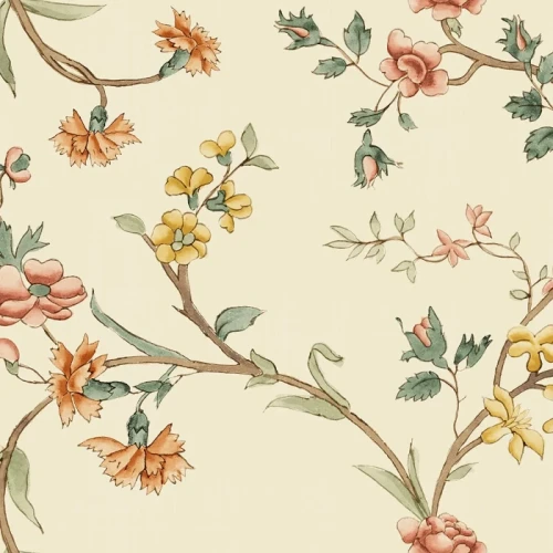 Tapeta romantyczne kwiatowe pnącza Clara S10400 Sandberg Tidlosa