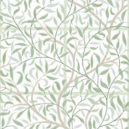 Tapeta kratownica z liści Emmie S10407 Sandberg Tidlosa