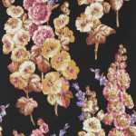 Hollyhocks  217032 tapeta Sanderson One Sixty    