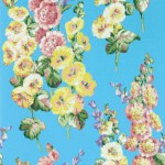 Hollyhocks  217033 tapeta Sanderson One Sixty     