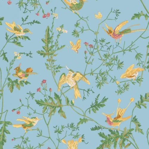 tapeta ptaki 124/1004 Cole&Son Hummingbirds