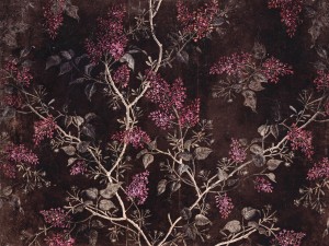 fototapeta w kwiaty bzu Lilu 780 31 2301 Wallcraft