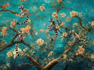 fototapeta w lemury Aurea 995 31 2401 Wallcraft