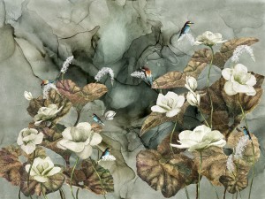 fototapeta w kwiaty Nimfea 355 32 2101 Wallcraft