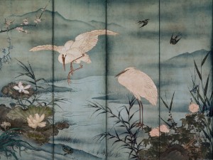 fototapeta w żurawie Laponica 425 31 2101 Wallcraft