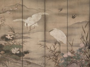 fototapeta w żurawie Laponica 425 33 2101 Wallcraft