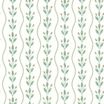  tapeta roślinna z falującymi paskami Boras Tapeter 7778 Adorn Flower Buds