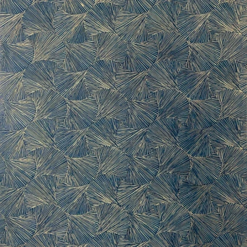 tapeta w liście metaliczna Casamance 76522752 Nature Precieuse Songket