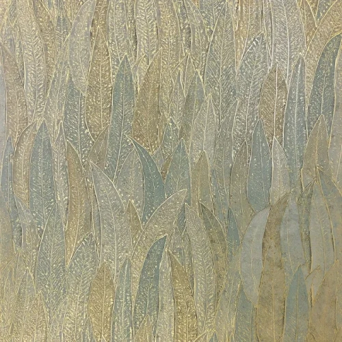 tapeta w liście eukaliptusa Casamance 76533364 Nature Precieuse Cinerea