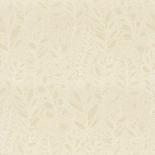 tapeta z roślinnym haftem Casamance 76680100 Palmadora Astragale