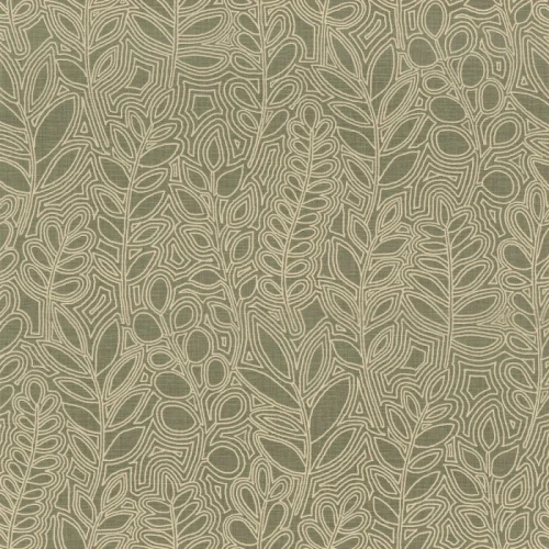 tapeta z roślinnym haftem Casamance 76680712 Palmadora Astragale