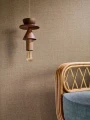 tapeta imitująca jutę Casamance 76332242 Casa Azul Lienzo