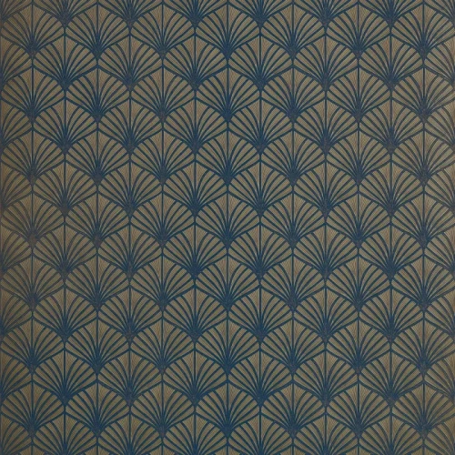 Casamance 76651630 Magnitude Nereides tapeta w metaliczne liście