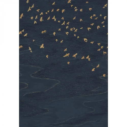 mural lecące ptaki Casamance 76730610 Panoramas 4 Migration