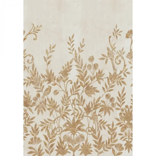 mural w kwiaty i ptaki Casamance 76740712 Panoramas 4 Jardin De Diane