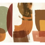 mural geometryczny Casamance 76781732 Panoramas 4 Papunya