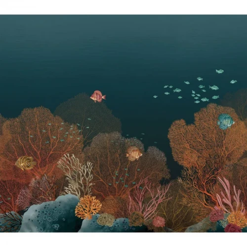 mural podwodny świat Casamance 76792038 Panoramas 4 Polynesie
