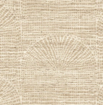 tapeta w łuki imitujące len Arte 73560 Pampas Cupula