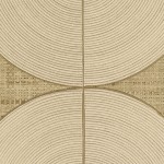 tłoczona tapeta w fale o strukturze sznurka Elitis VP 995 10 Cordes Sensibles