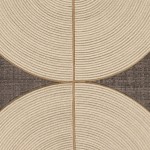 tłoczona tapeta w fale o strukturze sznurka Elitis VP 995 40 Cordes Sensibles