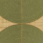 tłoczona tapeta w fale o strukturze sznurka Elitis VP 995 60 Cordes Sensibles