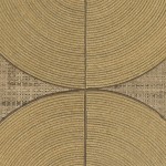 tłoczona tapeta w fale o strukturze sznurka Elitis VP 995 70 Cordes Sensibles