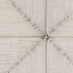 tłoczona tapeta w kwadraty o strukturze sznurka Elitis VP 997 01 Cordes Sensibles