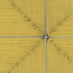 tłoczona tapeta w kwadraty o strukturze sznurka Elitis VP 997 20 Cordes Sensibles