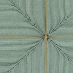 tłoczona tapeta w kwadraty o strukturze sznurka Elitis VP 997 60 Cordes Sensibles