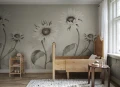 mural w słoneczniki Sandberg S10529 Ett Hem, Oland