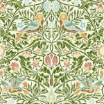 tapeta roślinna z ptakami Morris & Co. 217192 Bird Emery Walker's House