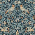 tapeta roślinna z ptakami Morris & Co. 217193 Bird Emery Walker's House