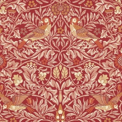 tapeta roślinna z ptakami Morris & Co. 217195 Bird Emery Walker's House
