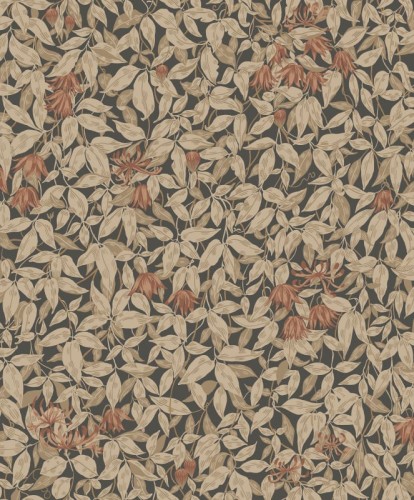 S10559 tapeta liście i kwiaty Sandberg Linnea Tradgarden