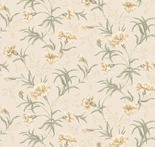 tapeta w kwiaty goździki Sandberg S10562 Emilie Garden Tradgarden