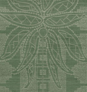 Tapeta sizalowa z tłoczonym motywem palm Arte Fenua 31702 Marquesa