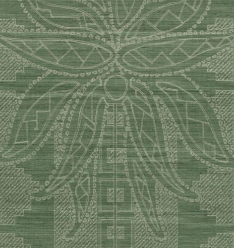 Tapeta sizalowa z tłoczonym motywem palm Arte Fenua 31702 Marquesa