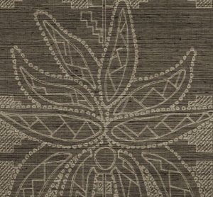 Tapeta sizalowa z tłoczonym motywem palm Arte Fenua 31703 Marquesa