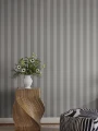 Tapeta w paski 826-81 Sandberg Estelle Graphite Familjen
