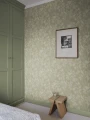 Tapeta ptaki Sandberg S10622 Celeste Green Familjen