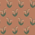 Tapeta kwiaty konwalii Sandberg S10636 Lilly Blush Familjen
