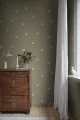 Tapeta ptaki Sandberg S10626 Frida Olive Green Familjen