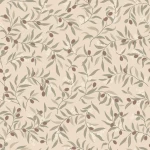 Tapeta roślinna S10681 Sandberg Olivia Burgundy
