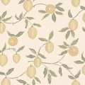 Tapeta w cytryny S10666 Sandberg Limone Yellow Villa Como