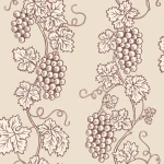Tapeta w winorośla S10660 Carla Burgundy Villa Como Sandberg