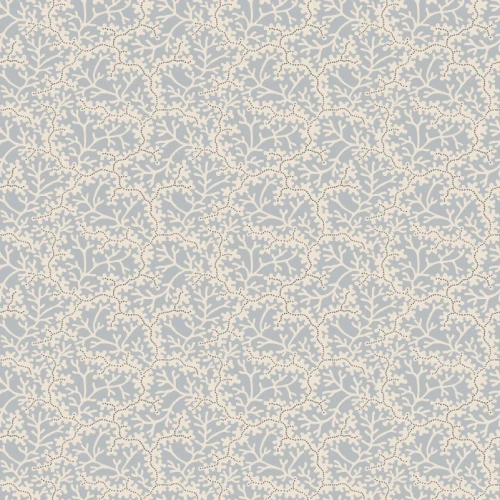 Tapeta roślinna S10673 Coral Light Blue Sandberg Villa Como